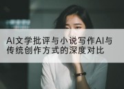 AI文学批评与小说写作AI与传统创作方式的深度对比