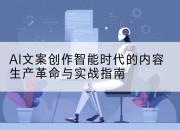 AI文案创作智能时代的内容生产革命与实战指南