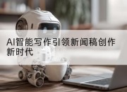 AI智能写作引领新闻稿创作新时代