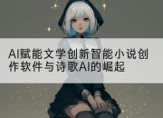 AI赋能文学创新智能小说创作软件与诗歌AI的崛起